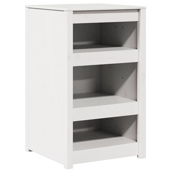vidaXL Armoire de cuisine Blanc 55 x 55 x 92 cm Pin massif