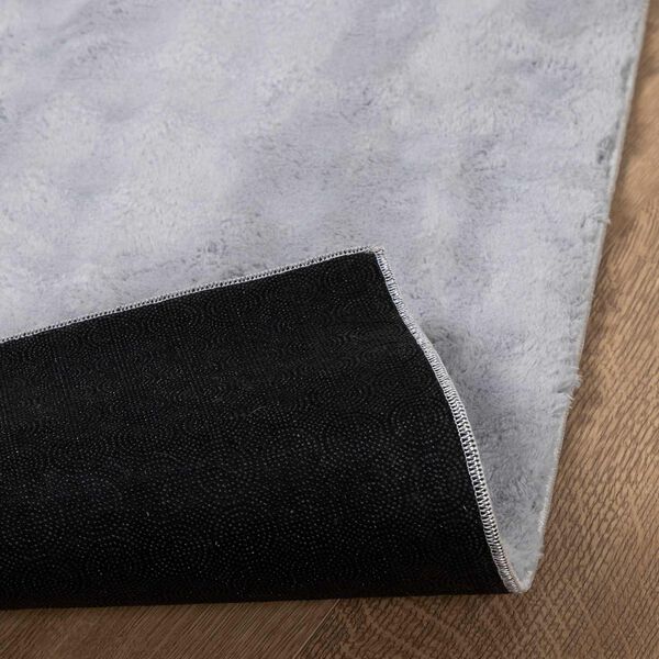 vidaXL Tapis de surface HUARTE Gris 170 x 120 cm Polyester