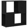 vidaXL Ensemble meuble TV Noir 60 x 24 x 63 cm Bois d'ing&eacute;nierie