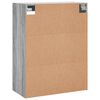 vidaXL Armoire murale sonoma gris 69,5x34x90 cm