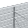 vidaXL Lit surélevé de jardin 320x80x77 cm Acier galvanisé Argenté