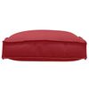 vidaXL Coussin 2 pcs Bordeaux 40 x 40 x 8 cm Tissu Oxford