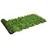 vidaXL &Eacute;cran de balcon avec feuilles vert 200x75 cm