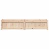 vidaXL Jardinière 150x31x31 cm bois de pin massif