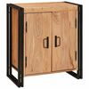 vidaXL Cabinet de chevet Marron 66 x 35 x 76 cm Bois d'acacia massif
