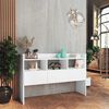 vidaXL Buffet Blanc 105x30x70 cm Bois d&rsquo;ing&eacute;nierie
