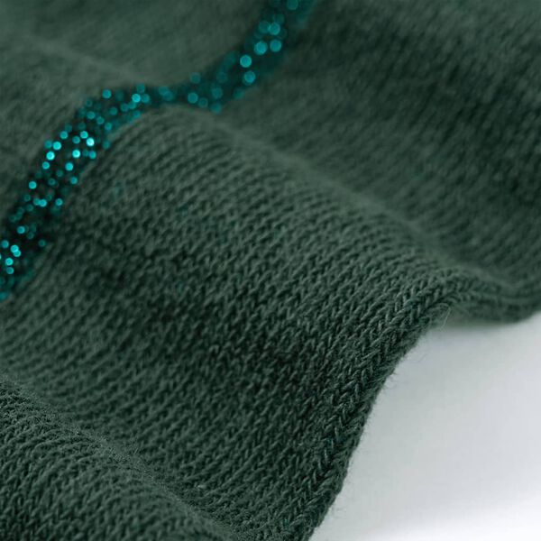 Collants pour enfants vert foncé 116