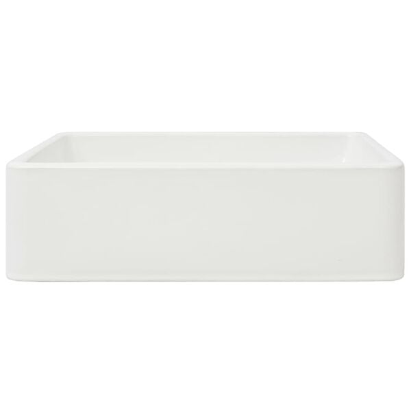 vidaXL Lavabo C&eacute;ramique Blanc 41 x 30 x 12 cm
