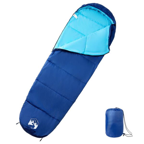 vidaXL Sac de couchage momie pour adultes camping 3 saisons