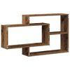 vidaXL Étagère murale vieux bois 104x20x58,5 cm bois d'ingénierie