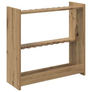 vidaXL Support de queue de billard Bois d'ing&eacute;nierie 60 x 20 x 57 cm