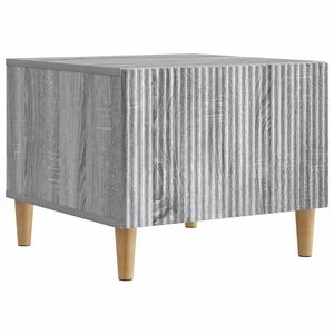 vidaXL Table basse Sonoma gris 49 x 50 x 40 cm Bois d'ing&eacute;nierie
