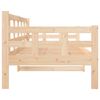 vidaXL Lit de jour sans matelas bois de pin massif 80x200 cm