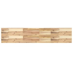 vidaXL &Eacute;tag&egrave;re flottante 140x30x4 cm bois d'acacia massif non trait&eacute;