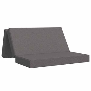 vidaXL Canap&eacute;-lit pliable 140 x 67 x 45 cm Gris clair