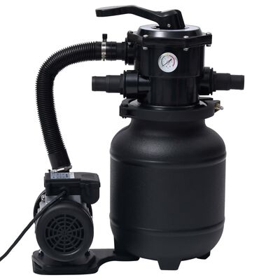 vidaXL Pompe de filtration à sable avec vanne à 7 positions 18 L