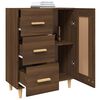 vidaXL Buffet Ch&ecirc;ne marron 69,5x34x90 cm Bois d'ing&eacute;nierie