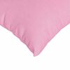 vidaXL Coussins de canap&eacute; 2 pcs Rose 60 x 60 cm tissu