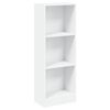 vidaXL Biblioth&egrave;que &agrave; 3 niveaux blanc 40x24x109 cm bois d'ing&eacute;nierie