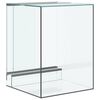 vidaXL Terrarium avec stockage Transparent 30 x 30 x 40 cm Verre