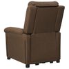 vidaXL Fauteuil Marron Tissu