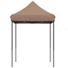 vidaXL Tente de f&ecirc;te Marron 200 x 200 x 306 cm Tissu Oxford