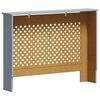 vidaXL Cache-radiateur anthracite 112x19x81,5 cm MDF