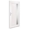 vidaXL Porte d'entr&eacute;e anthracite 98x200 cm PVC