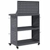 vidaXL Chariot &agrave; outils avec &eacute;tag&egrave;re Anthracite 65 x 35 x 111 cm
