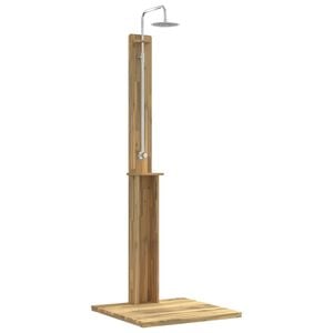 vidaXL Douche d'ext&eacute;rieur 217 cm Blanc