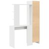 vidaXL Bureau 2 pcs Blanc