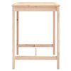 vidaXL Table de jardin 82,5x82,5x110 cm bois massif de pin
