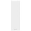 vidaXL Armoire suspendue Blanc 30 x 31 x 100 cm Bois d'ing&eacute;nierie