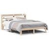 vidaXL Cadre de lit avec t&ecirc;te de lit sans matelas 150x200 cm