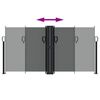 vidaXL Auvent lat&eacute;ral r&eacute;tractable anthracite 120x1200 cm