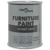 vidaXL Peinture pour meubles Gris 0,75 L Impression murale