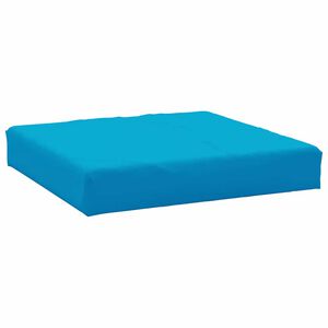 vidaXL Coussin de palette bleu clair 60x60x9,5 cm tissu oxford