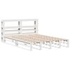 vidaXL Cadre de lit sans matelas blanc 120x200 cm bois de pin massif