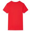 T-shirt pour enfants rouge 92
