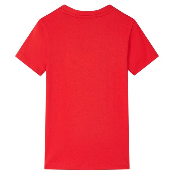 T-shirt pour enfants rouge 92