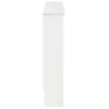vidaXL Cache-Radiateur Blanc brillant 172 x 19 x 81,5 cm
