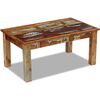 vidaXL Table basse Bois de r&eacute;cup&eacute;ration massif 100x60x45 cm