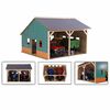Kids Globe hangar de ferme pour tracteurs jouet &Eacute;chelle 1:16 Bois 610338