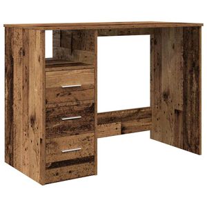 vidaXL Bureau vieux bois 102x50x76 cm bois d'ing&eacute;nierie