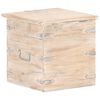 vidaXL Coffre 40x40x40 cm Bois d'acacia solide