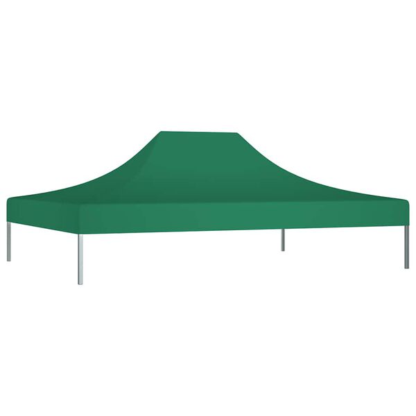 vidaXL Toit de tente de r&eacute;ception 4,5x3 m Vert 270 g/m&sup2;