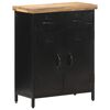 vidaXL Buffet 60x30x76 cm Bois de manguier brut