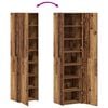 vidaXL Haut Armoire Bois ancien 45 x 42,5 x 185 cm
