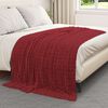 vidaXL Couvertures &agrave; jeter 6 pcs Rouge Bordeaux 200 x 150 cm Toison