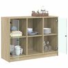 vidaXL Buffet chêne sonoma 102x37x75,5 cm bois d'ingénierie